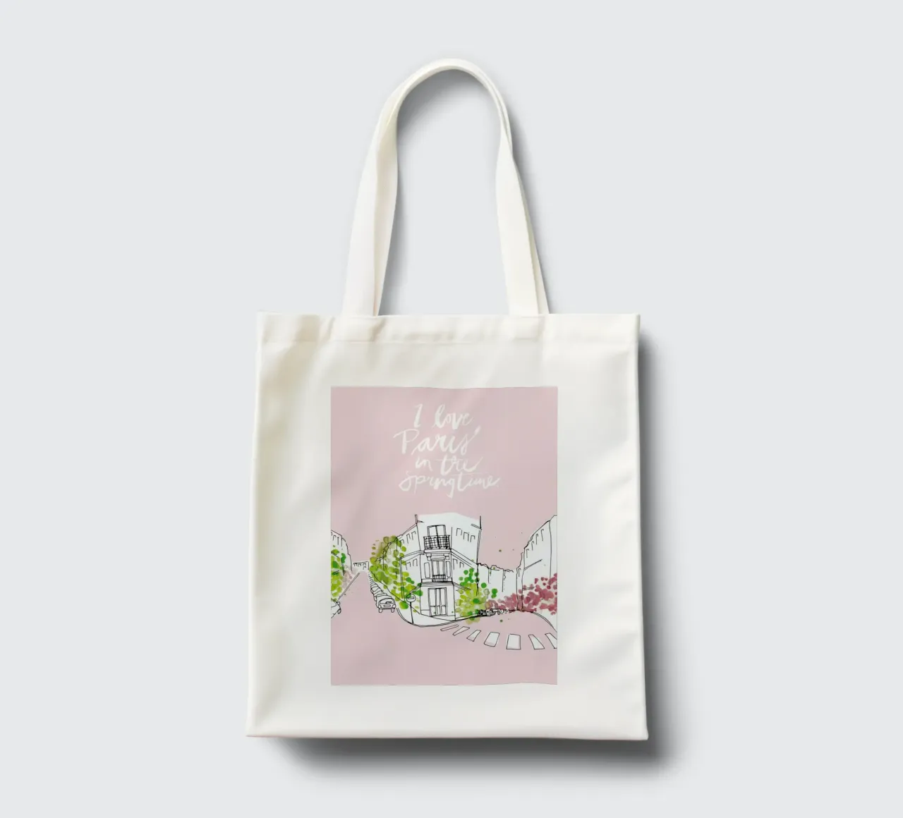 Spring Time borsa in juta da Waltraud Rieken