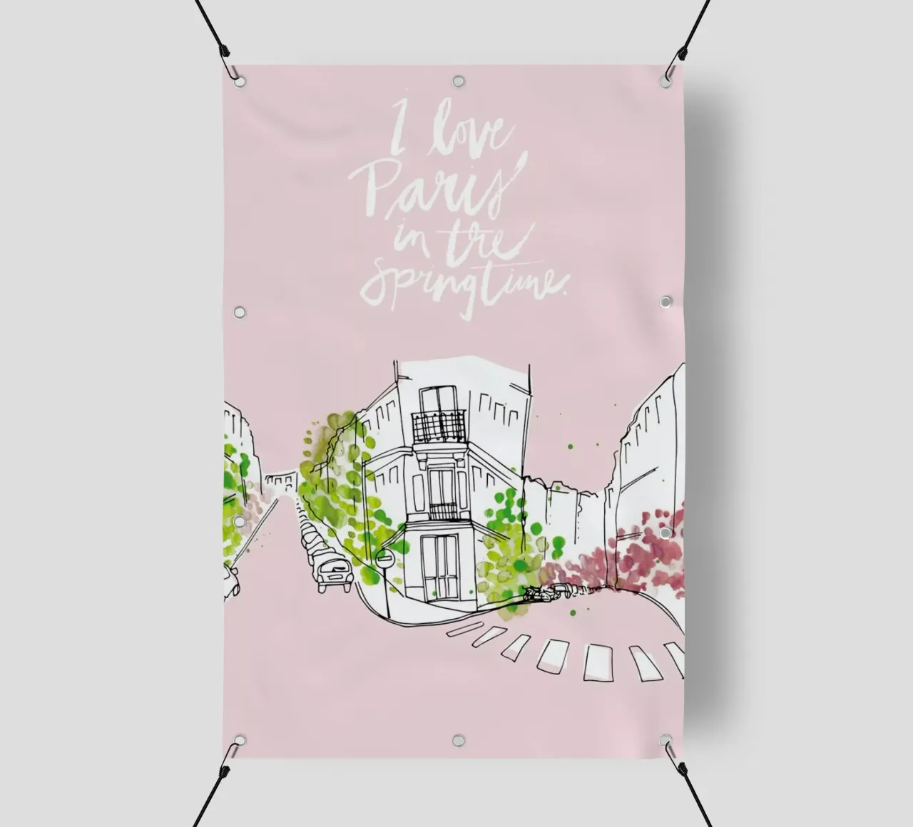 Spring Time telo in pvc da Waltraud Rieken