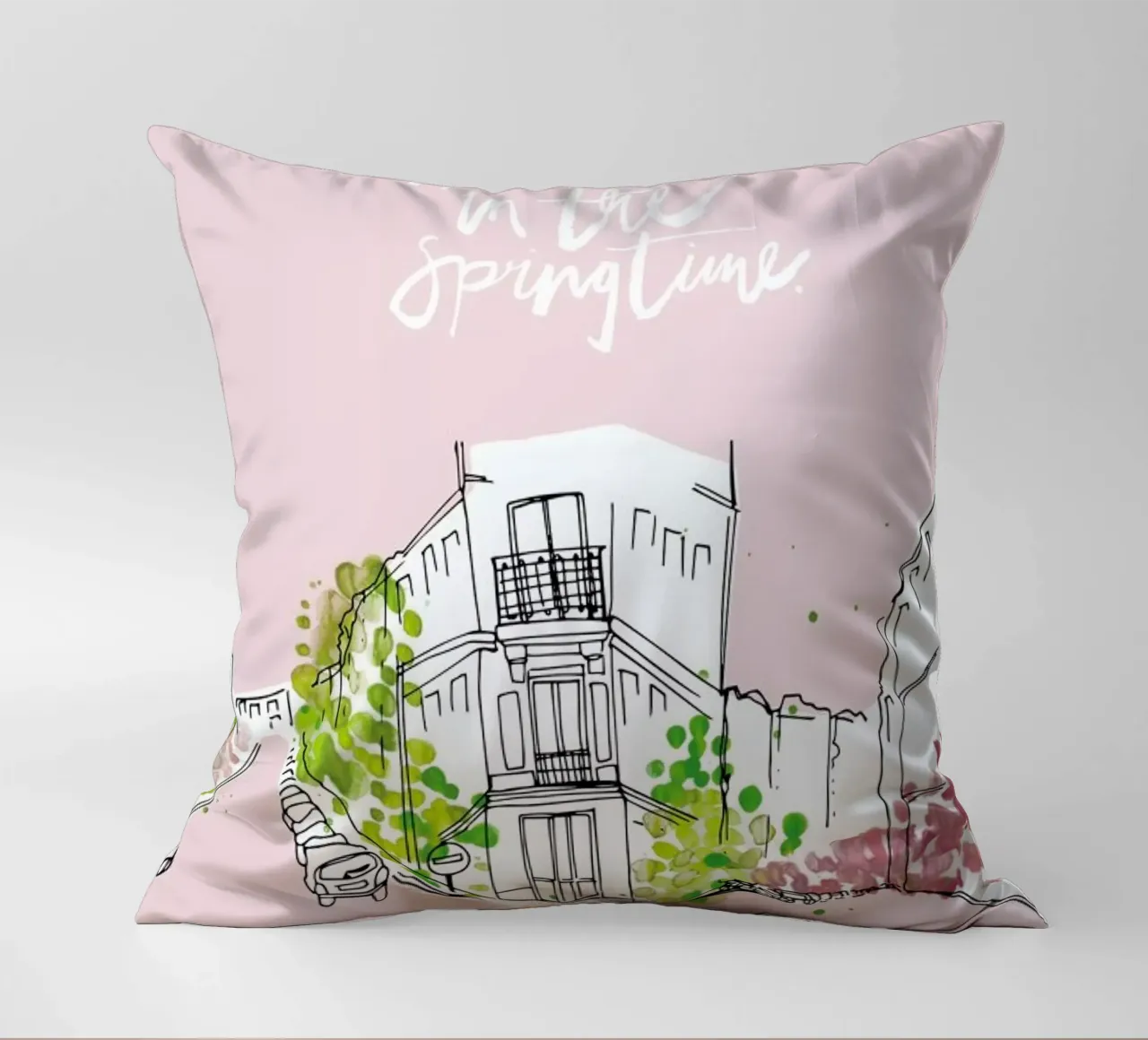 Spring Time cuscino da Waltraud Rieken
