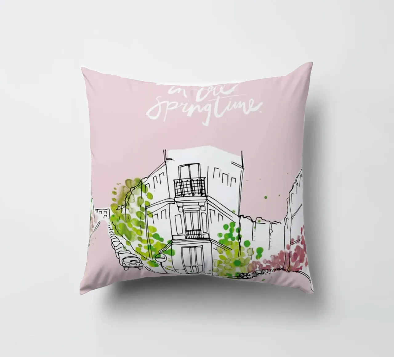 Spring Time cuscino da Waltraud Rieken