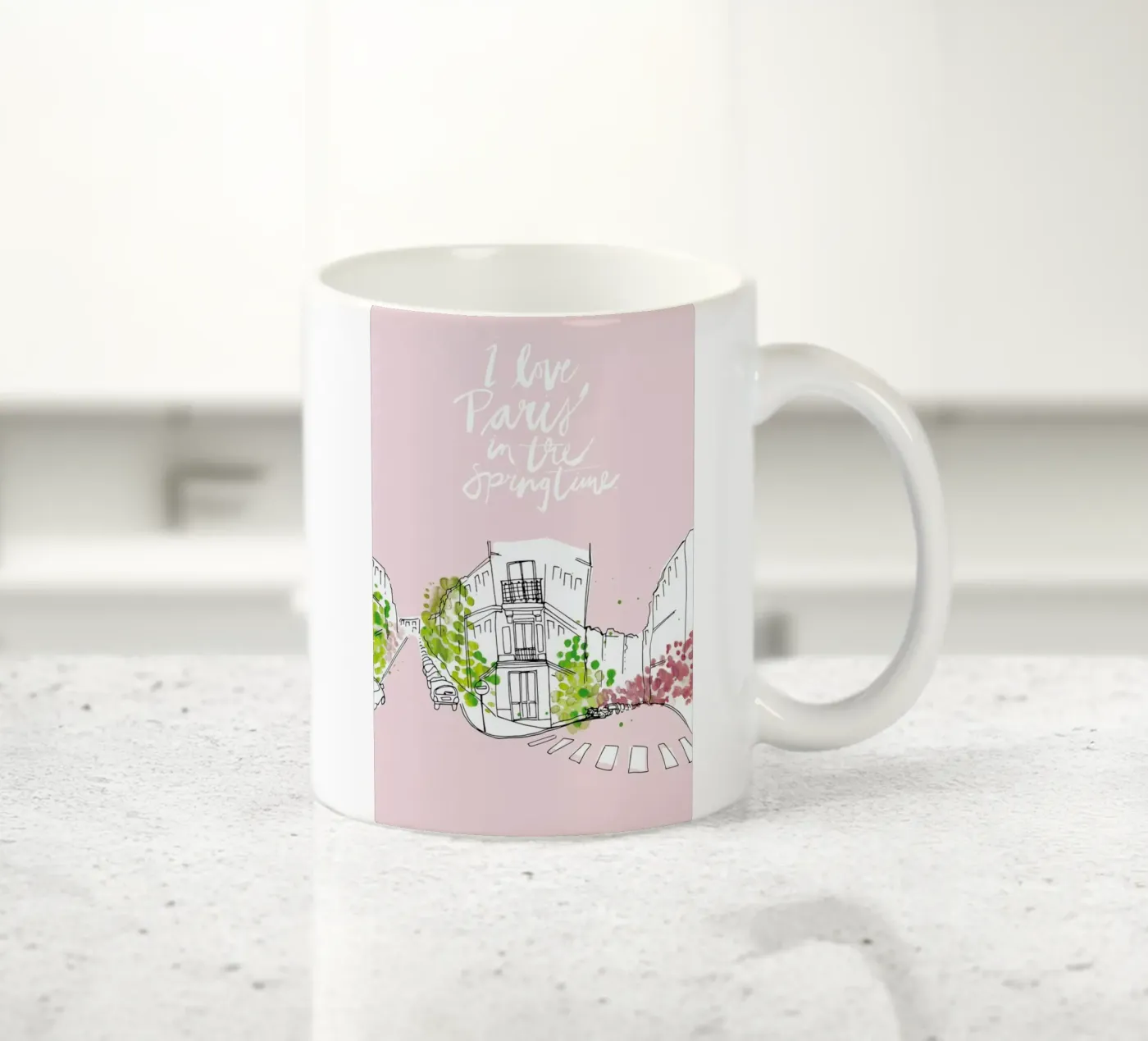 Spring Time tazza in ceramica da Waltraud Rieken