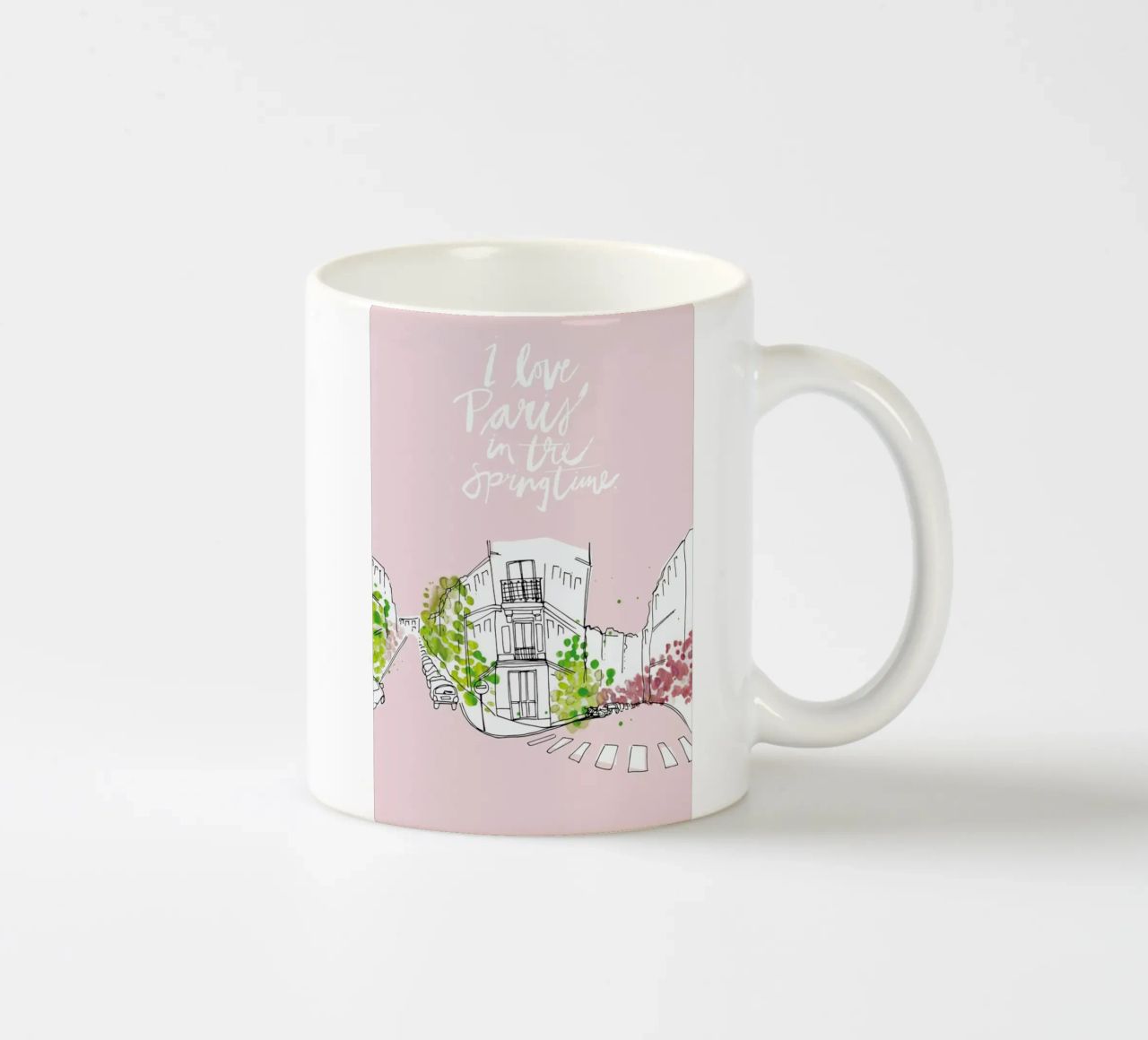 Spring Time tazza in ceramica da Waltraud Rieken