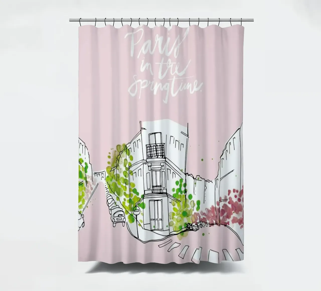 Spring Time Duschvorhang von Waltraud Rieken