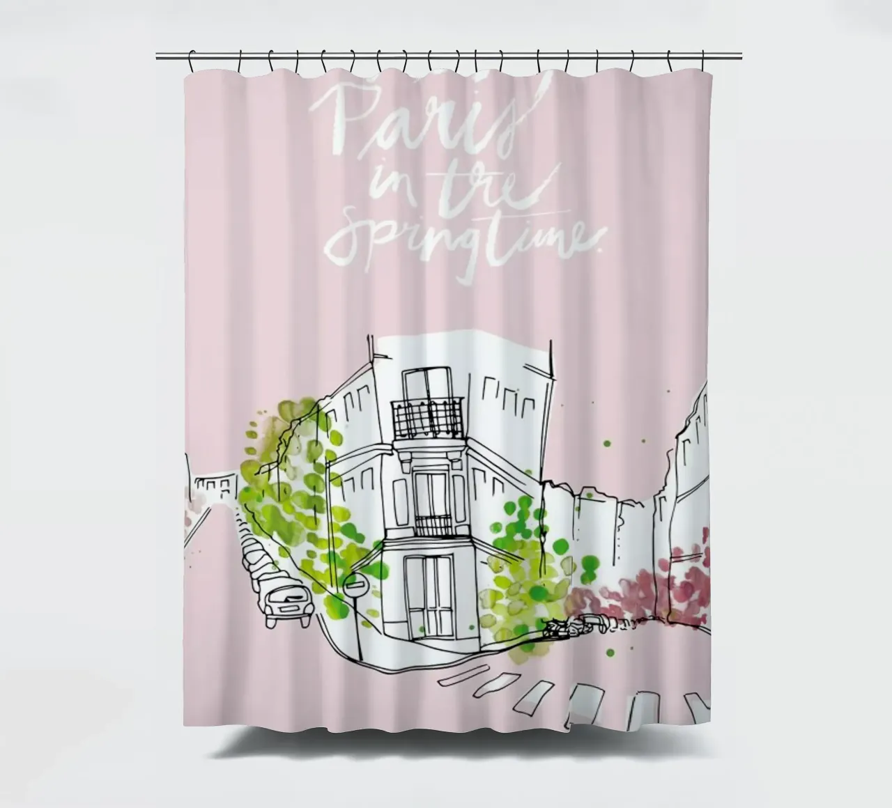 Spring Time Duschvorhang von Waltraud Rieken
