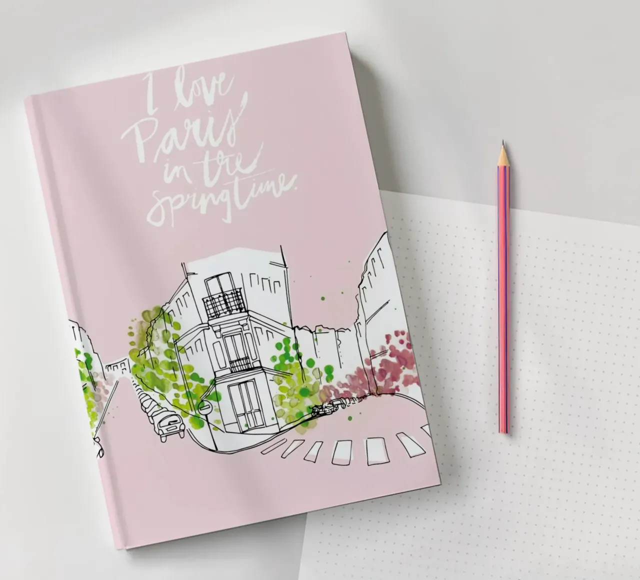 Spring Time notebook by Waltraud Rieken