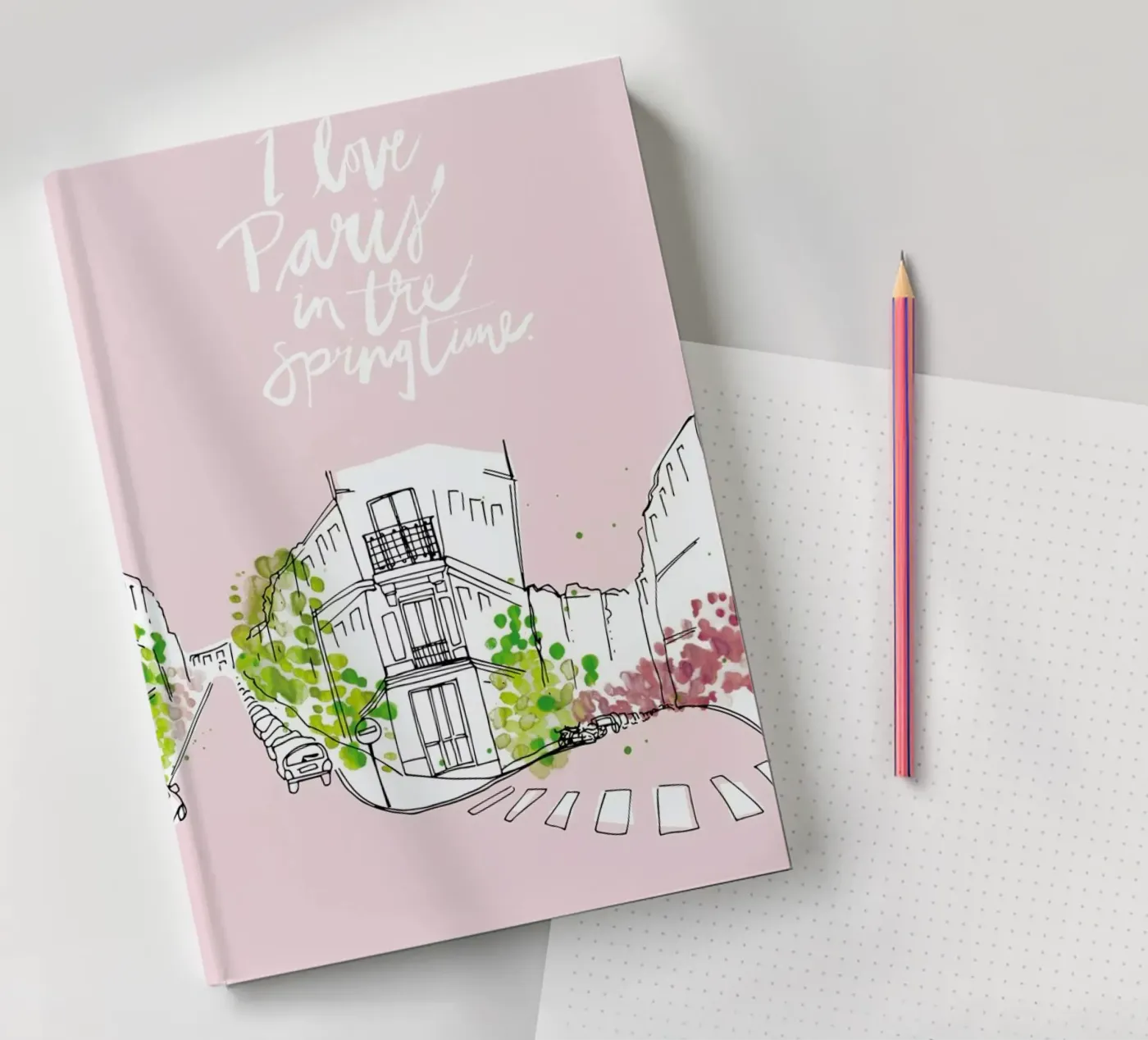 Spring Time notebook by Waltraud Rieken