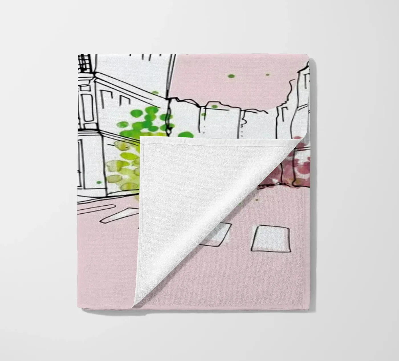 Spring Time strandhanddoek van Waltraud Rieken