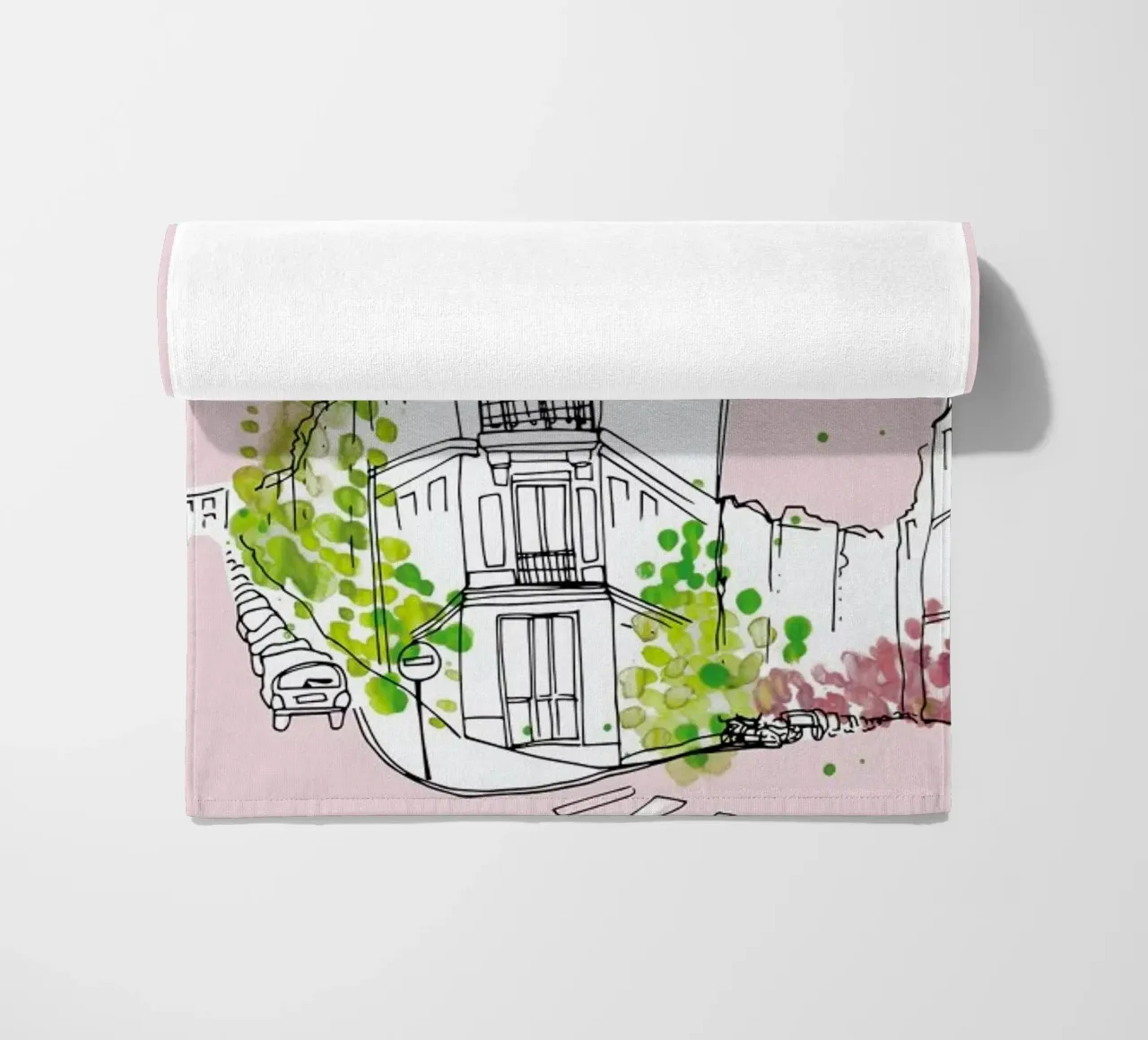 Spring Time Strandtuch von Waltraud Rieken