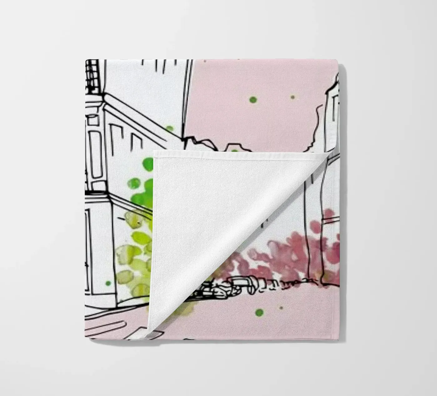 Spring Time strandhanddoek van Waltraud Rieken