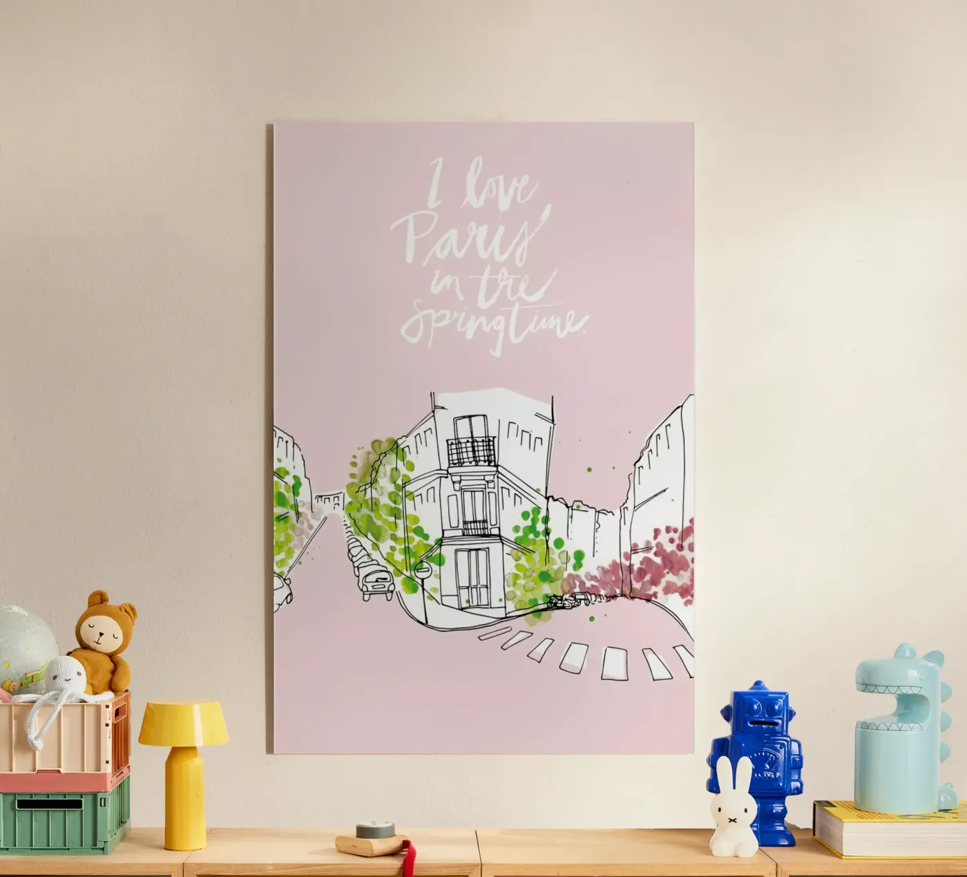 Spring Time Acryl-Glas von Waltraud Rieken