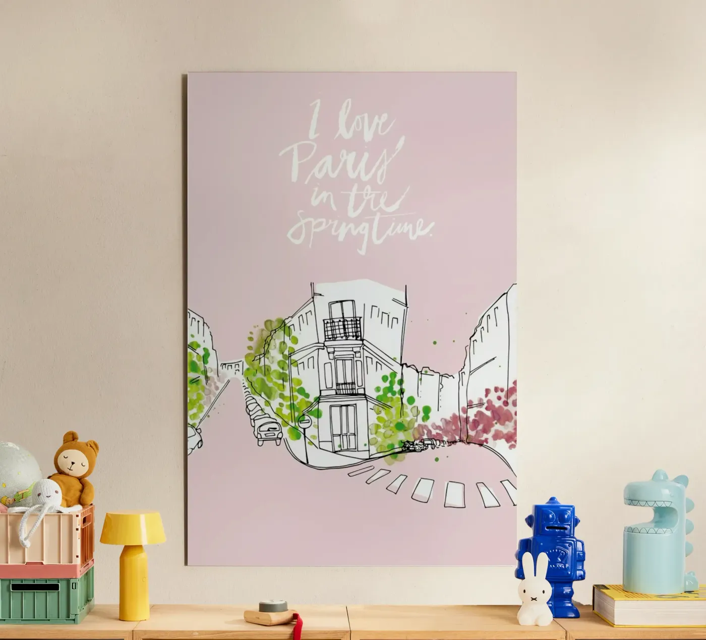 Spring Time forex-plaat van Waltraud Rieken