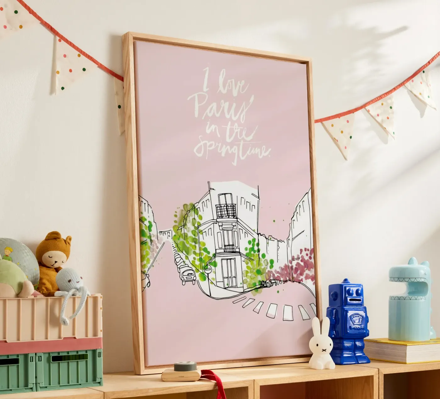 Spring Time canvas van Waltraud Rieken