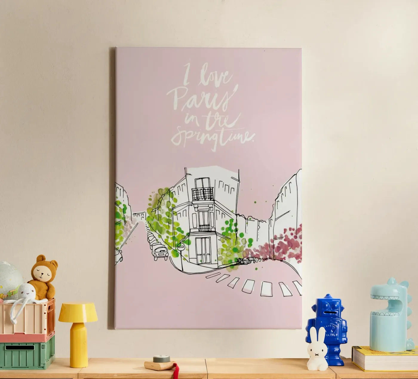 Spring Time canvas van Waltraud Rieken