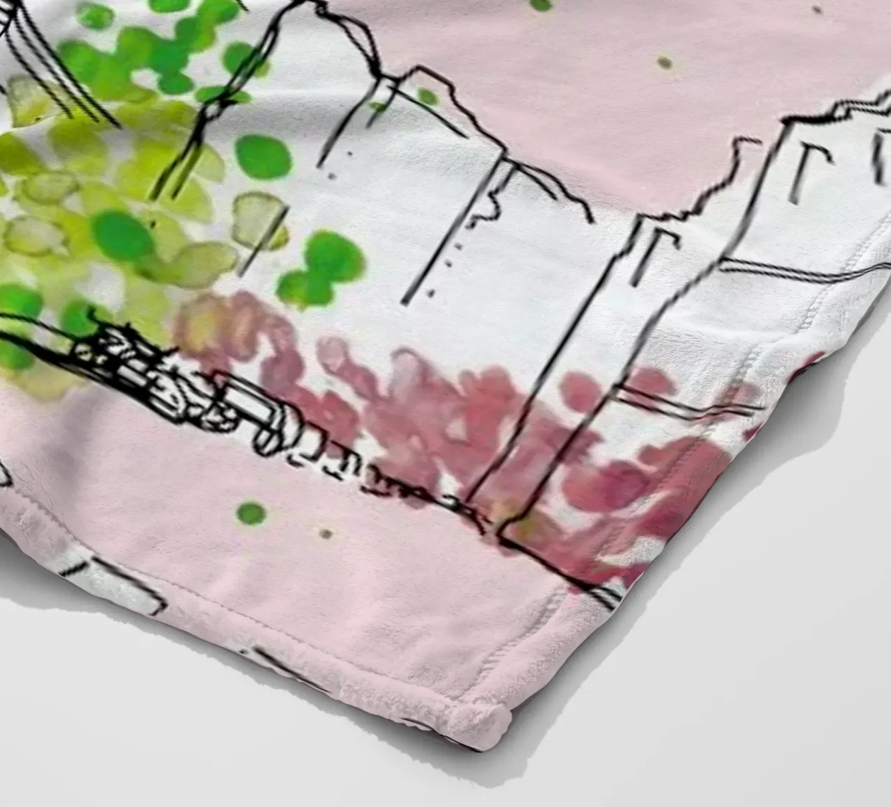 Spring Time coperta in pile da Waltraud Rieken