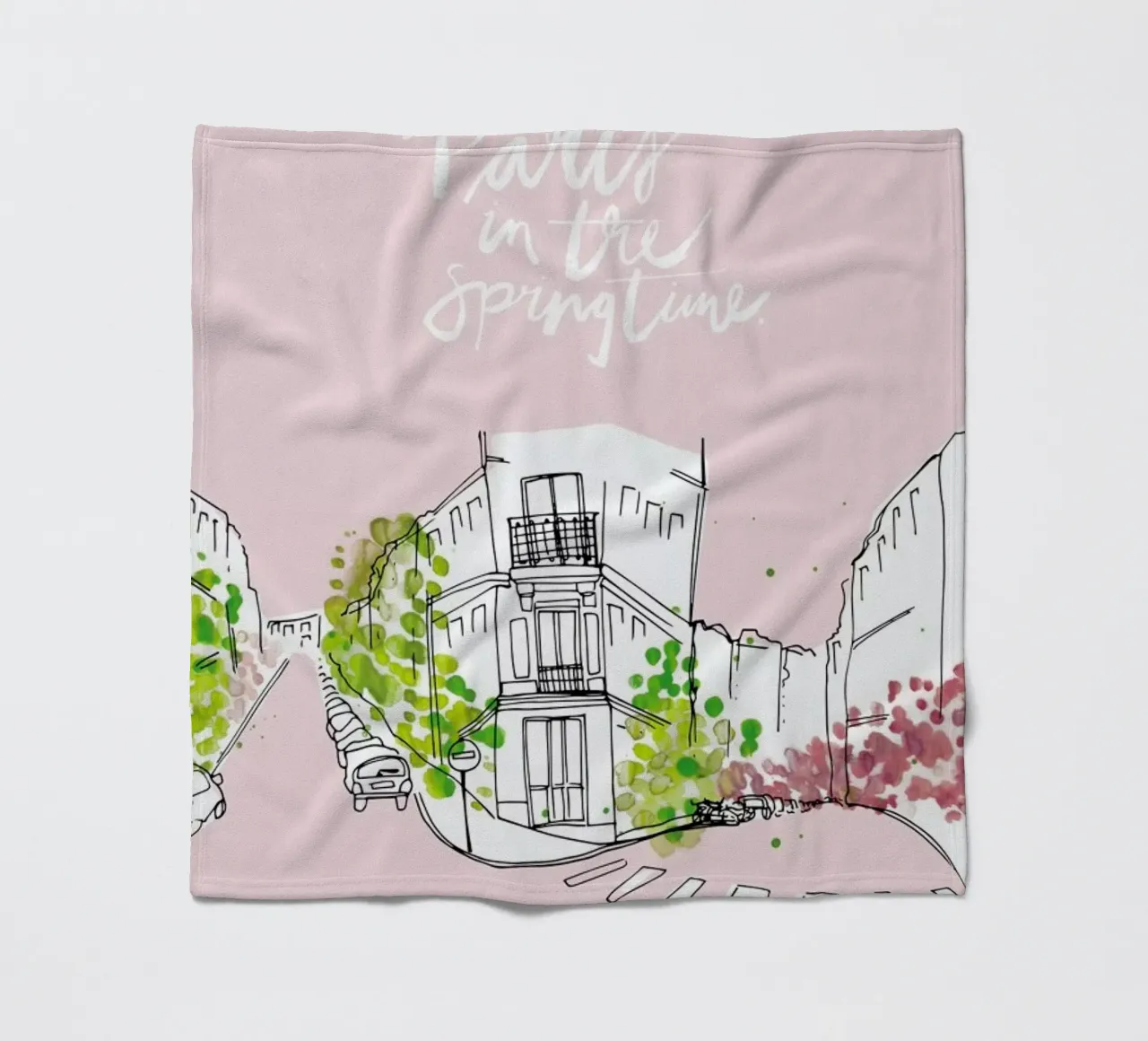 Spring Time coperta in pile da Waltraud Rieken