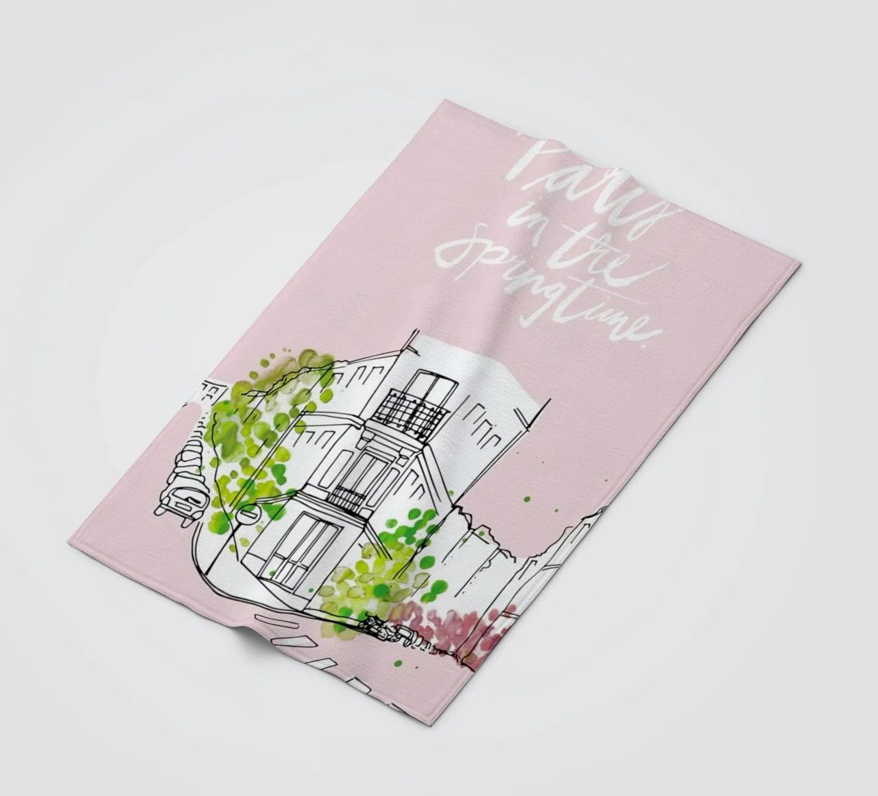 Spring Time coperta in pile da Waltraud Rieken
