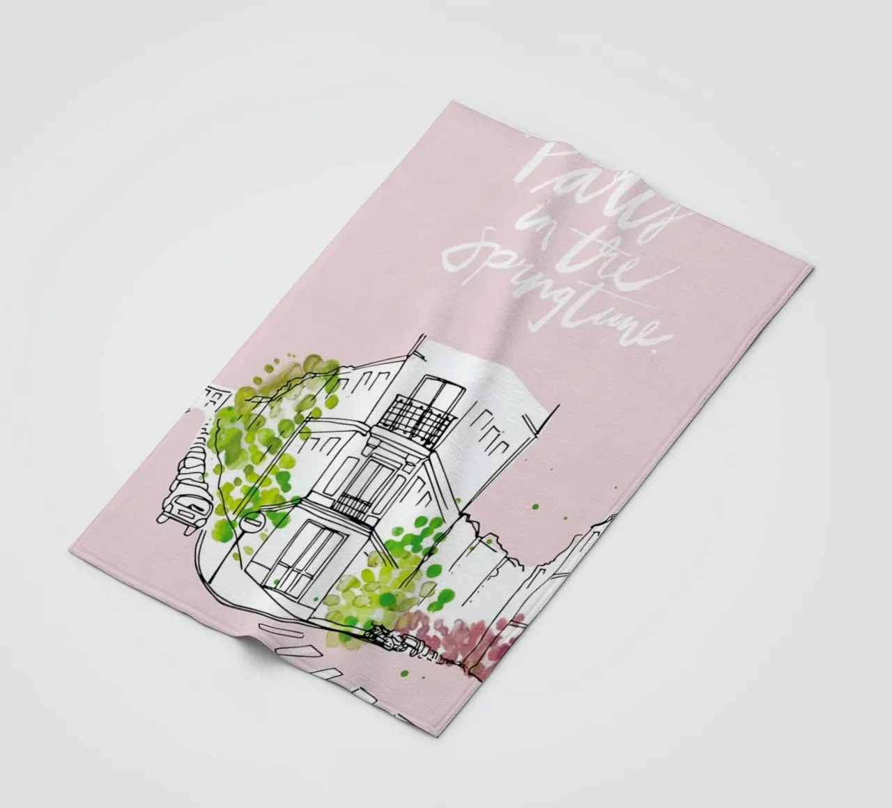 Spring Time coperta in pile da Waltraud Rieken