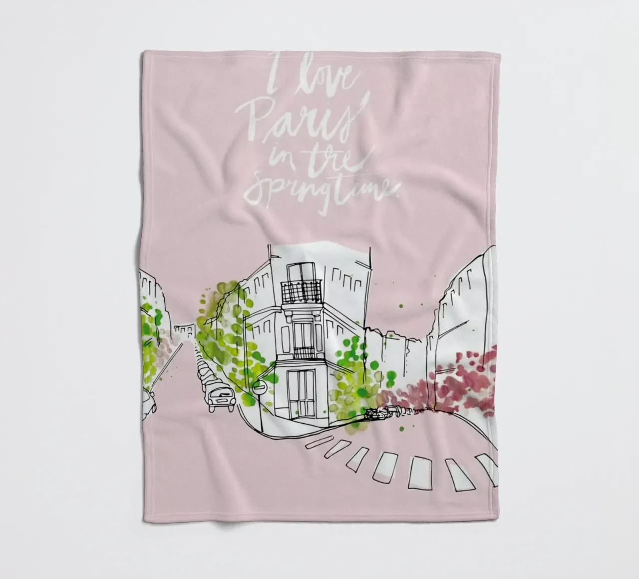 Spring Time coperta in pile da Waltraud Rieken