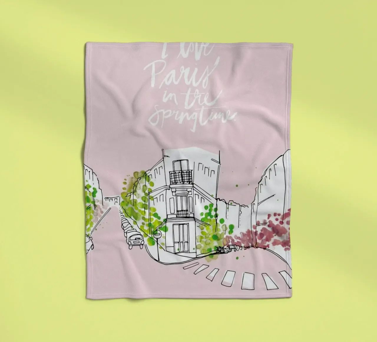 Spring Time coperta in pile da Waltraud Rieken