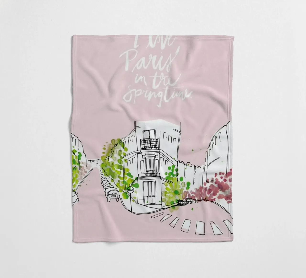 Spring Time coperta in pile da Waltraud Rieken