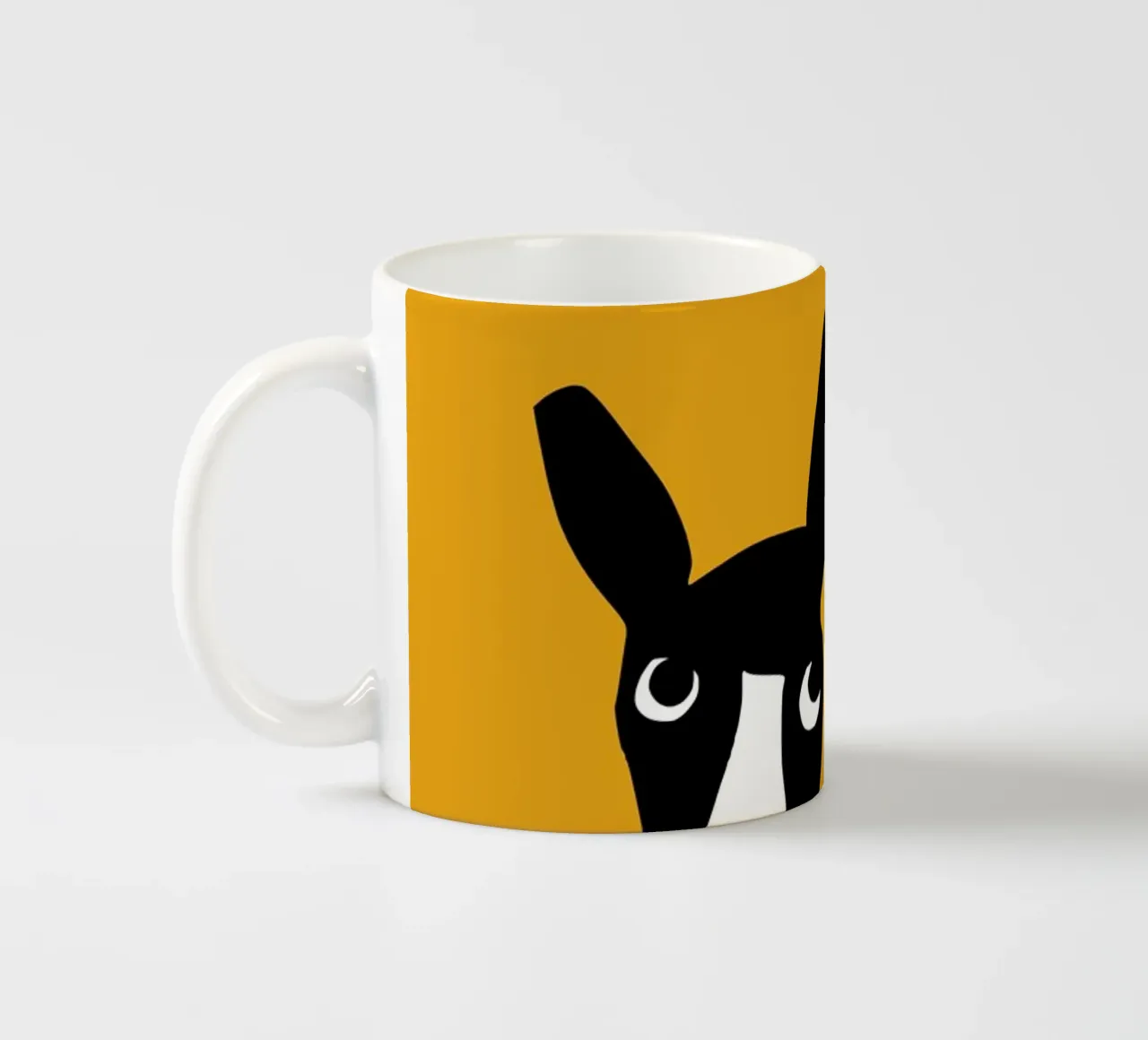 Yellow Lama tazza in ceramica da Hey Vincent