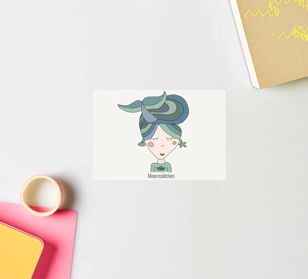 Seagirl sticker by littlereminder