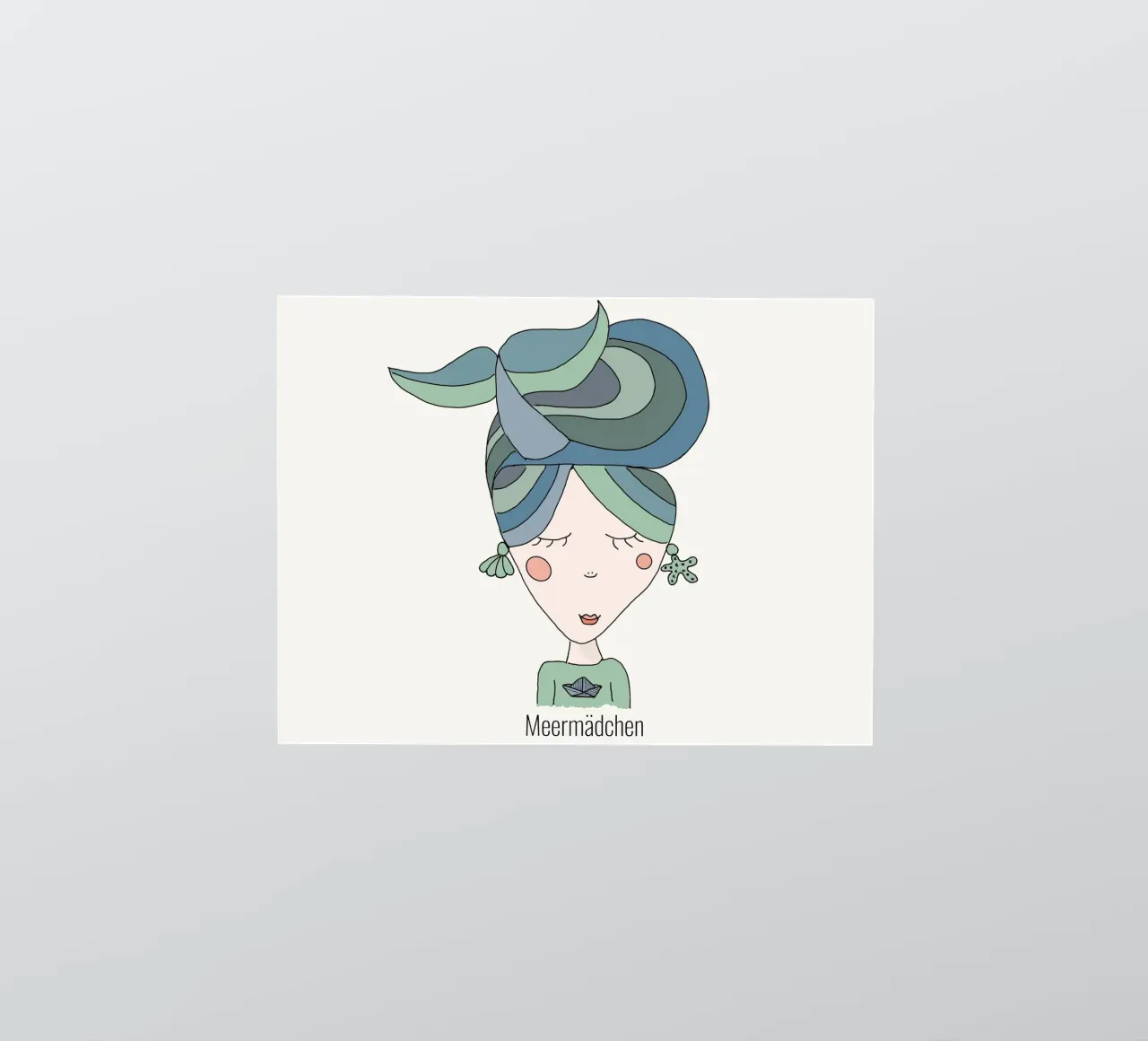 Seagirl sticker by littlereminder