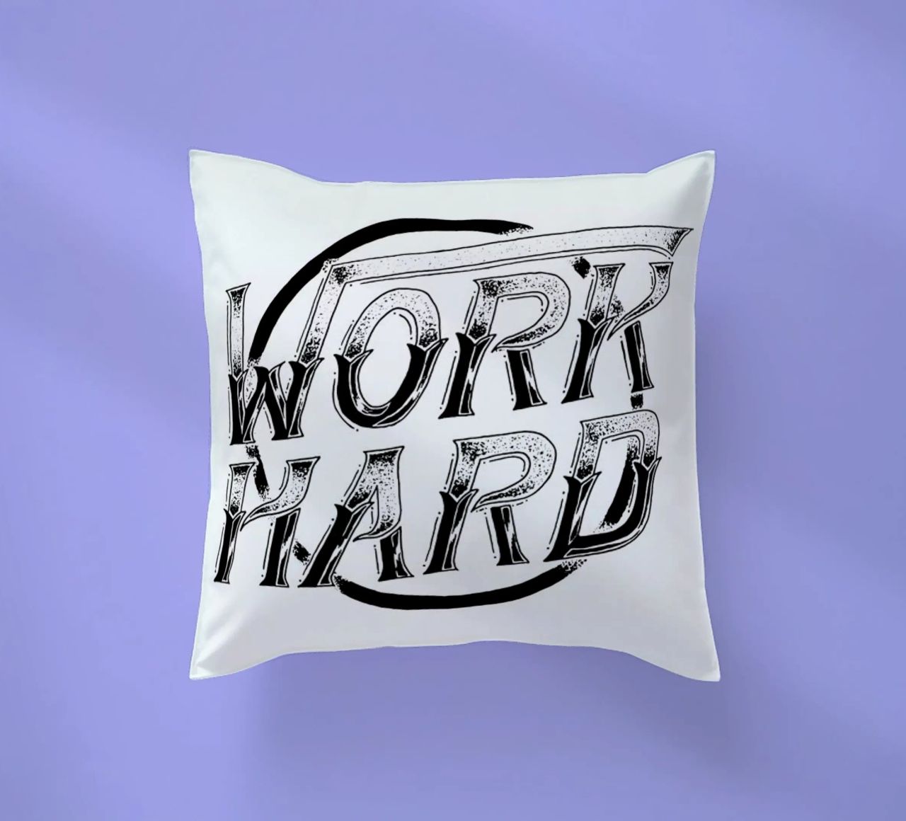 Work Hard cuscino da JONATTEND