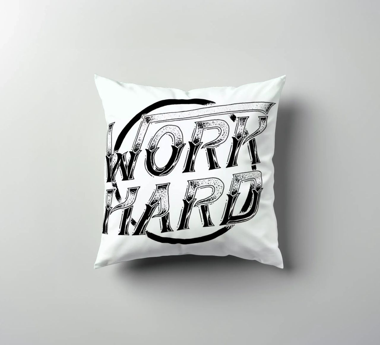 Work Hard cuscino da JONATTEND
