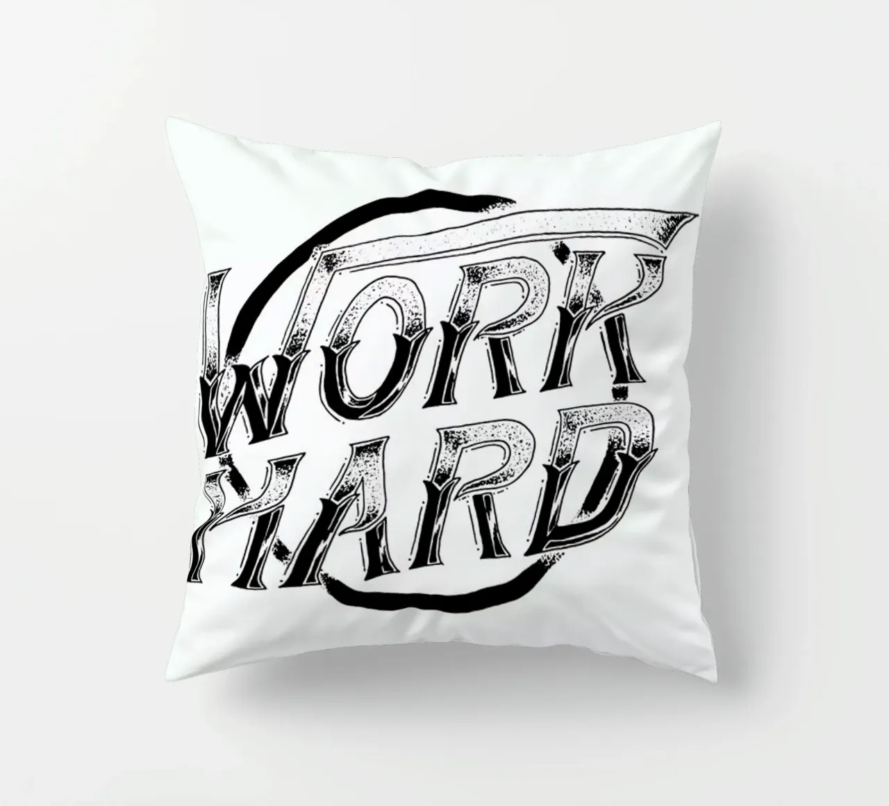 Work Hard cuscino da JONATTEND