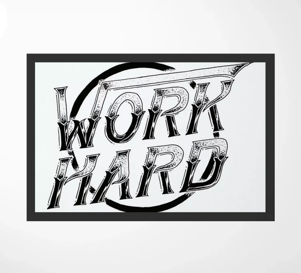 Work Hard zerbino da JONATTEND