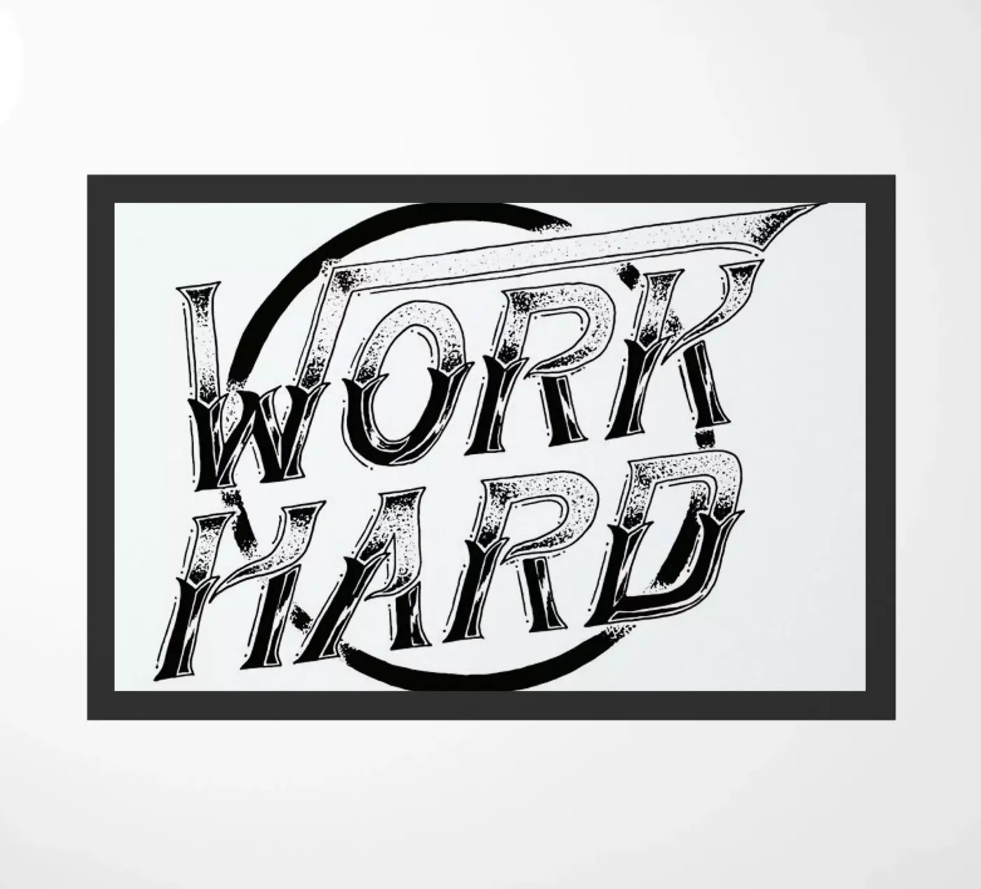 Work Hard zerbino da JONATTEND