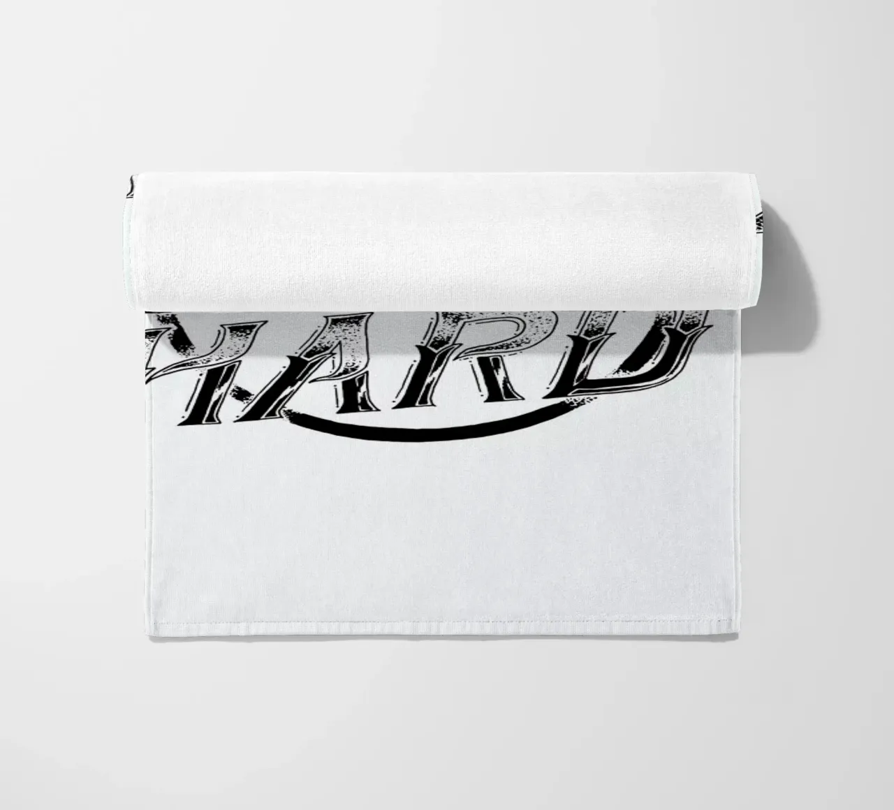 Work Hard beach towel by JONATTEND