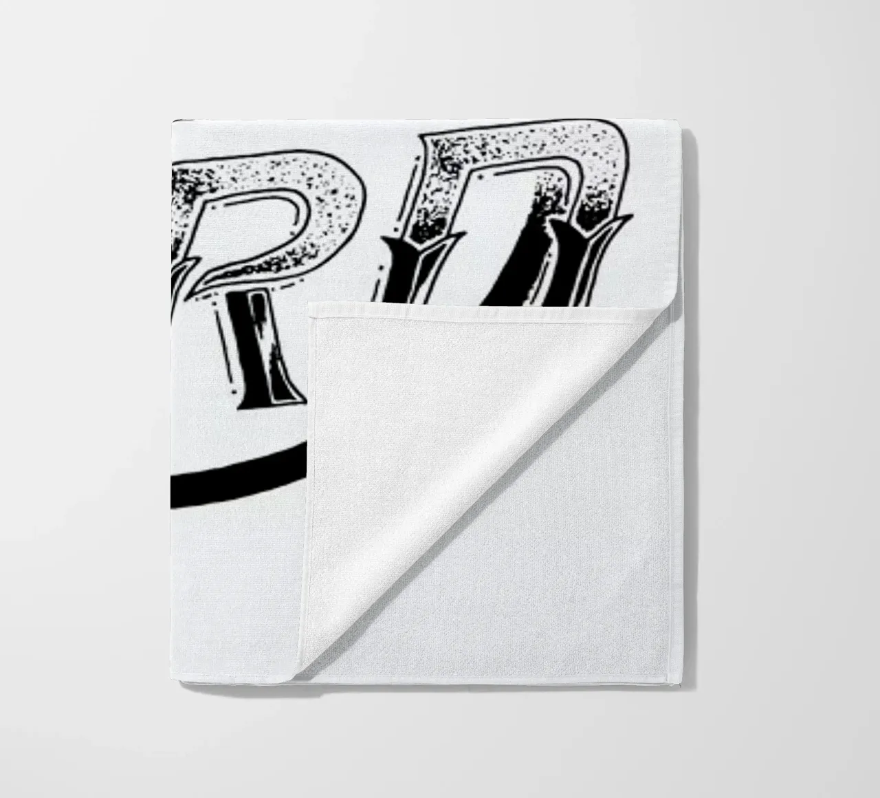 Work Hard beach towel by JONATTEND