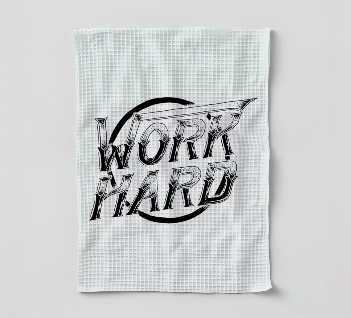Work Hard theedoek van JONATTEND