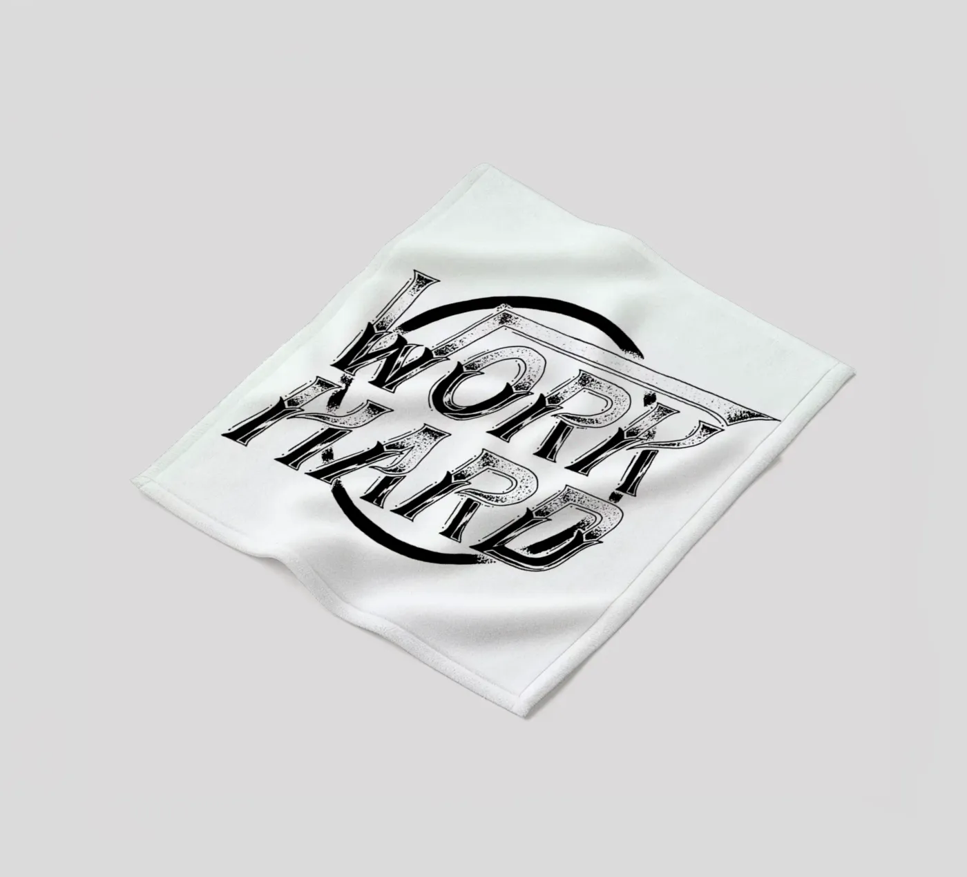 Work Hard fleecedeken van JONATTEND