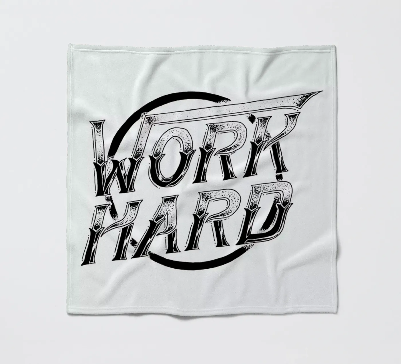 Work Hard fleecedeken van JONATTEND