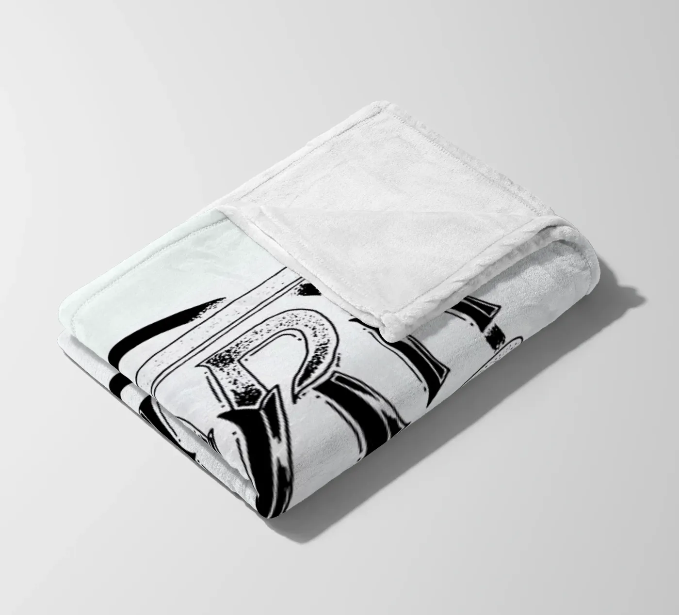 Work Hard fleecedeken van JONATTEND