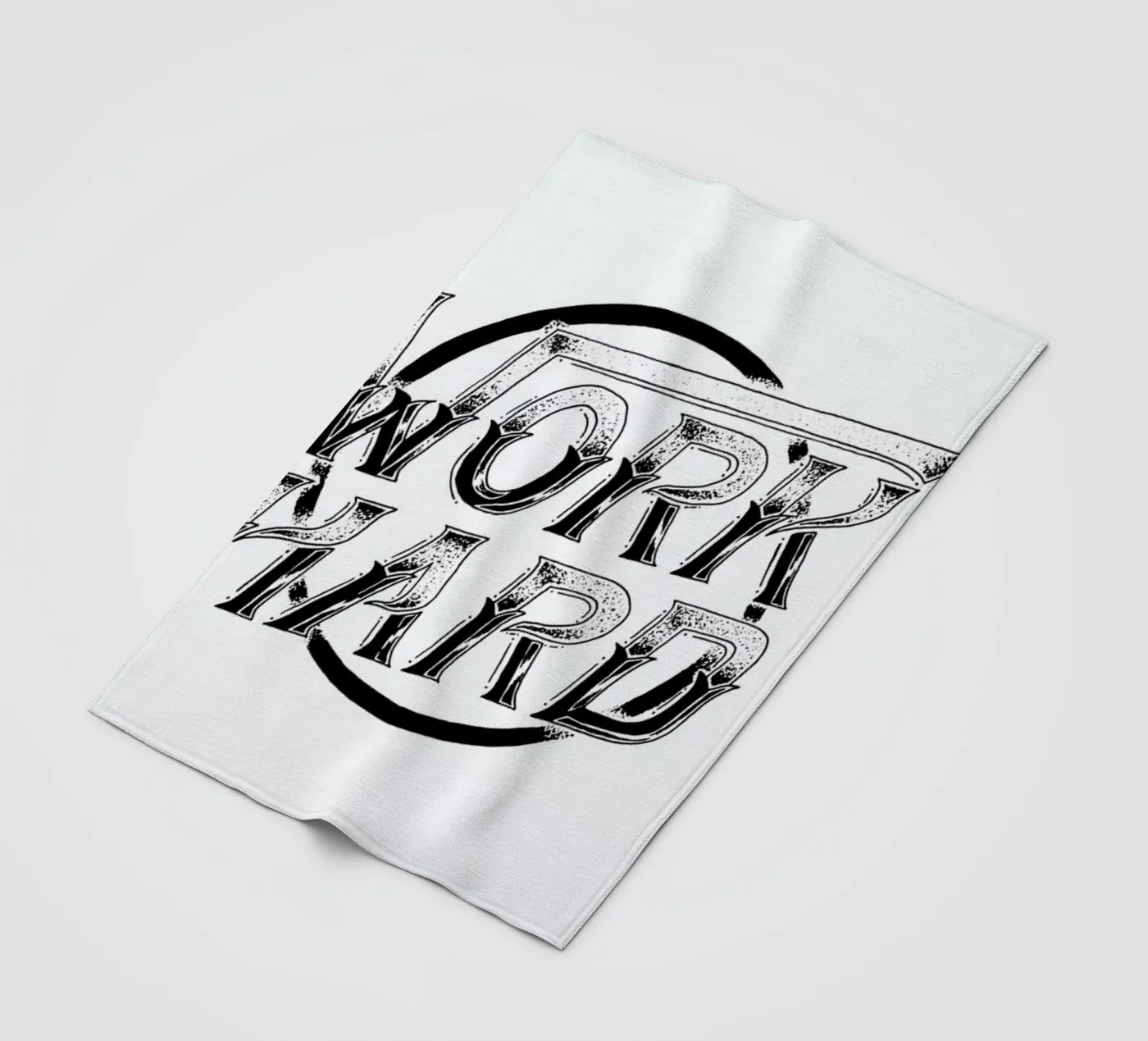 Work Hard fleecedeken van JONATTEND