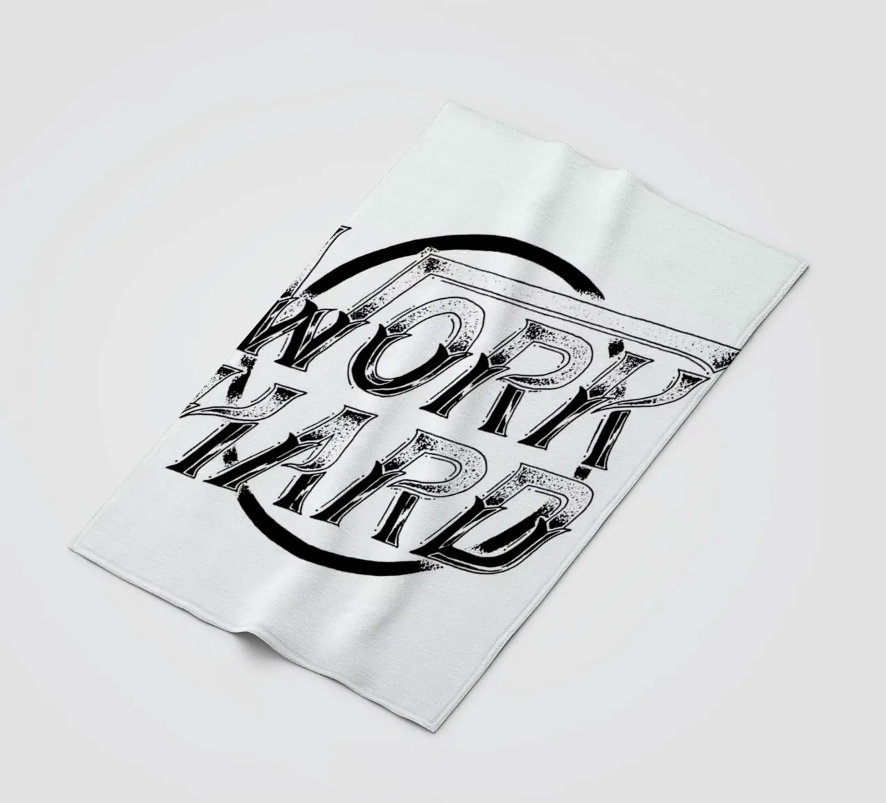 Work Hard fleecedeken van JONATTEND