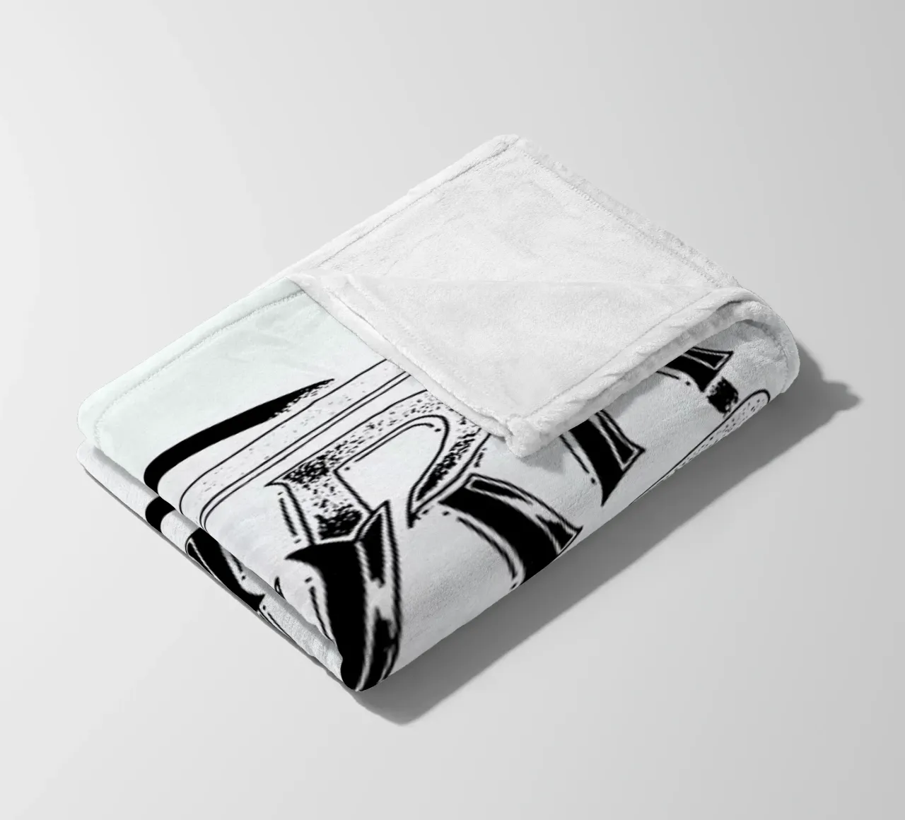 Work Hard fleecedeken van JONATTEND