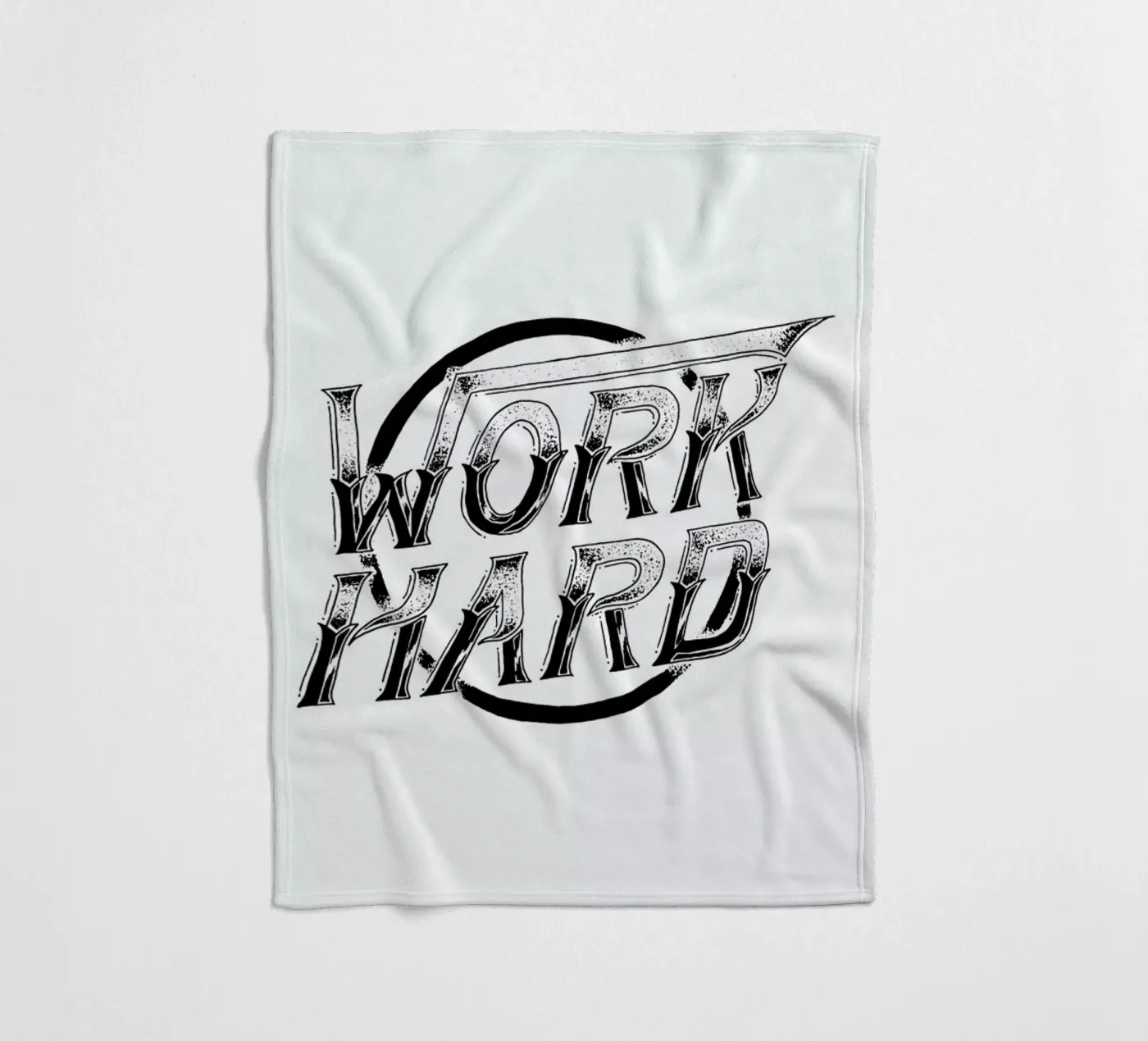 Work Hard fleecedeken van JONATTEND