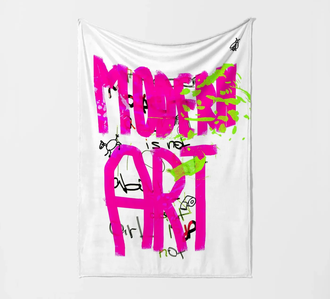 Modern Art coperta in pile da Hey Vincent