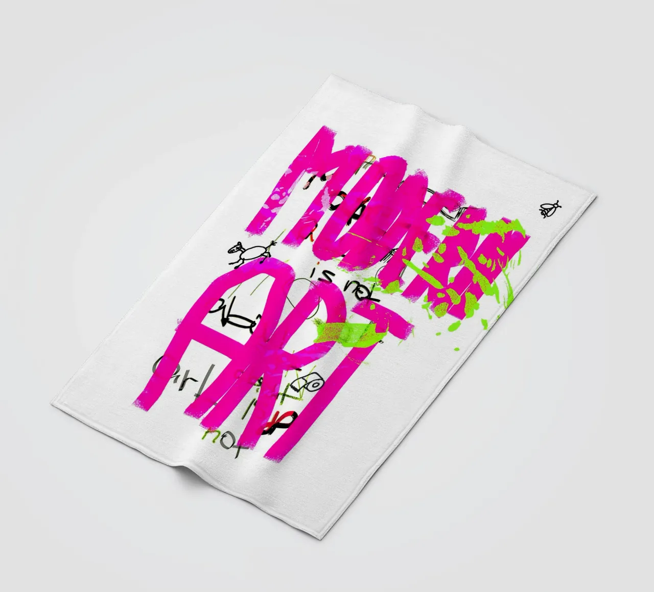 Modern Art fleecedeken van Hey Vincent