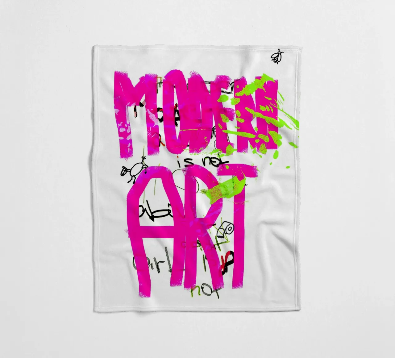 Modern Art fleecedeken van Hey Vincent