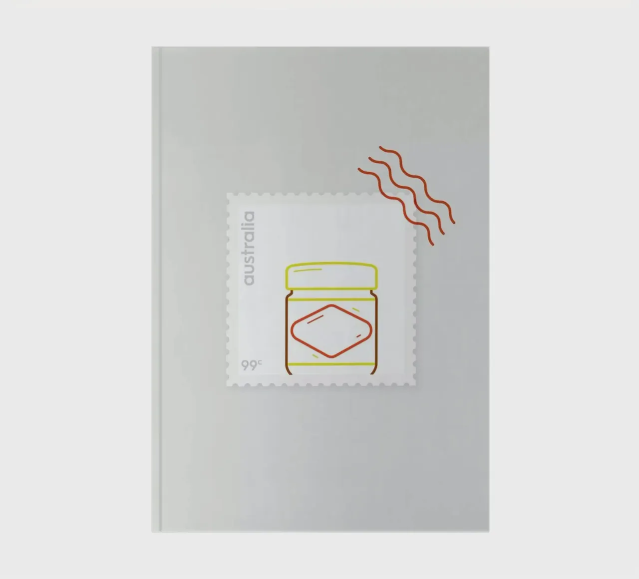 Vegemite notebook by Dean Smith