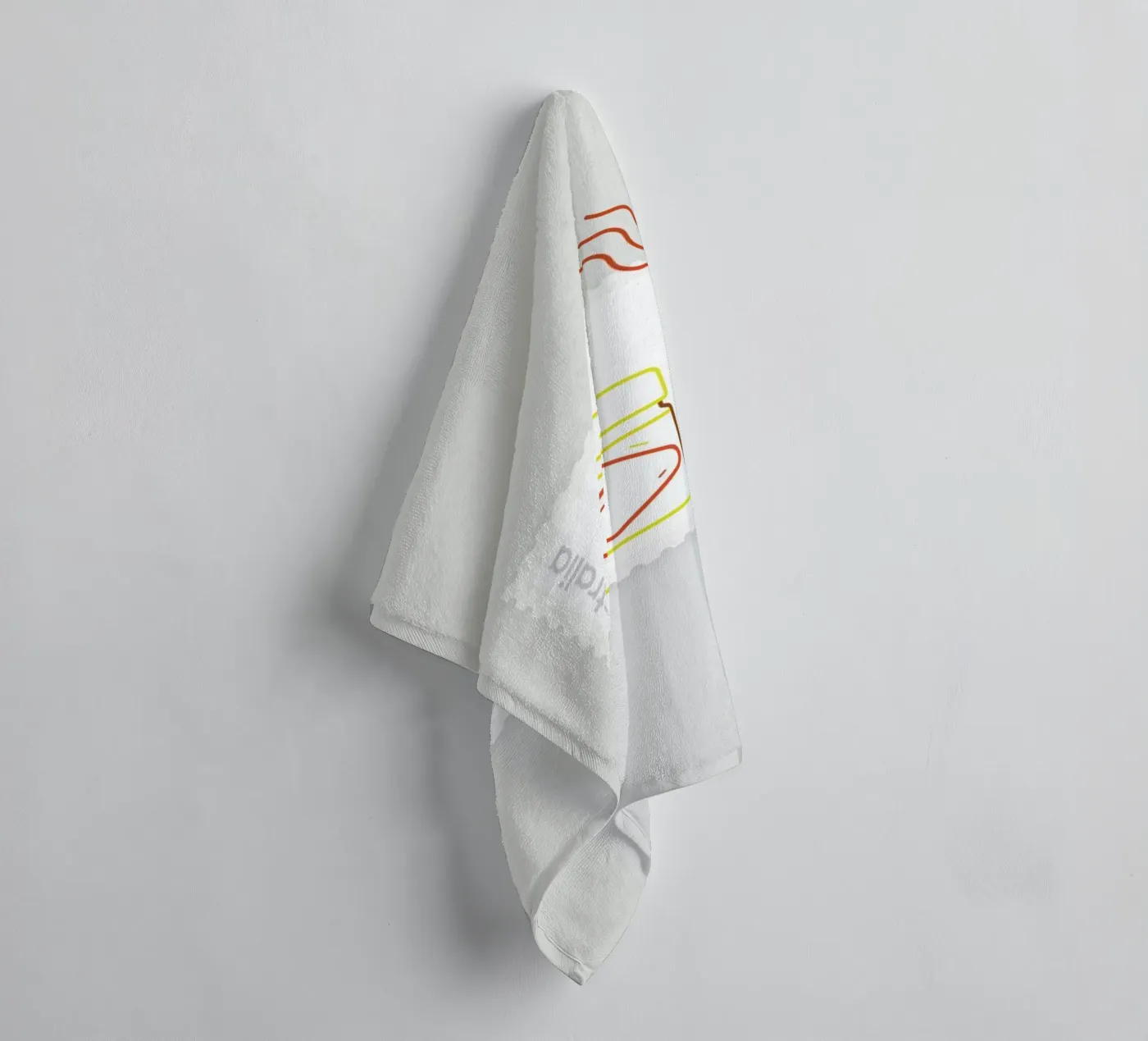 Vegemite towel by Dean Smith