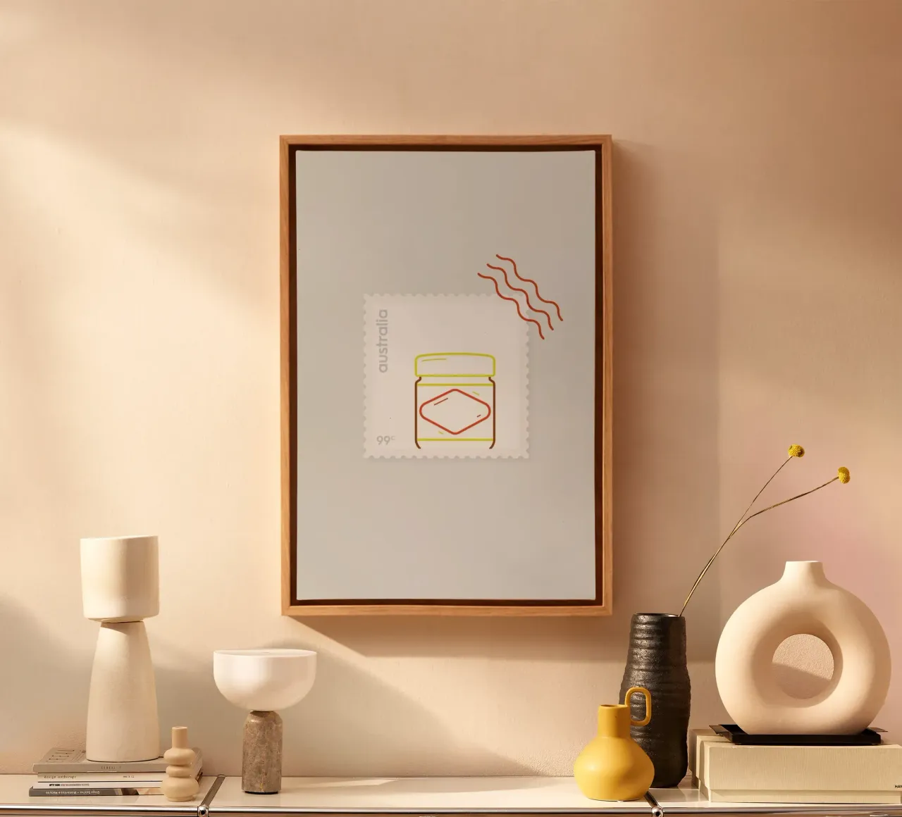 Vegemite tela da Dean Smith