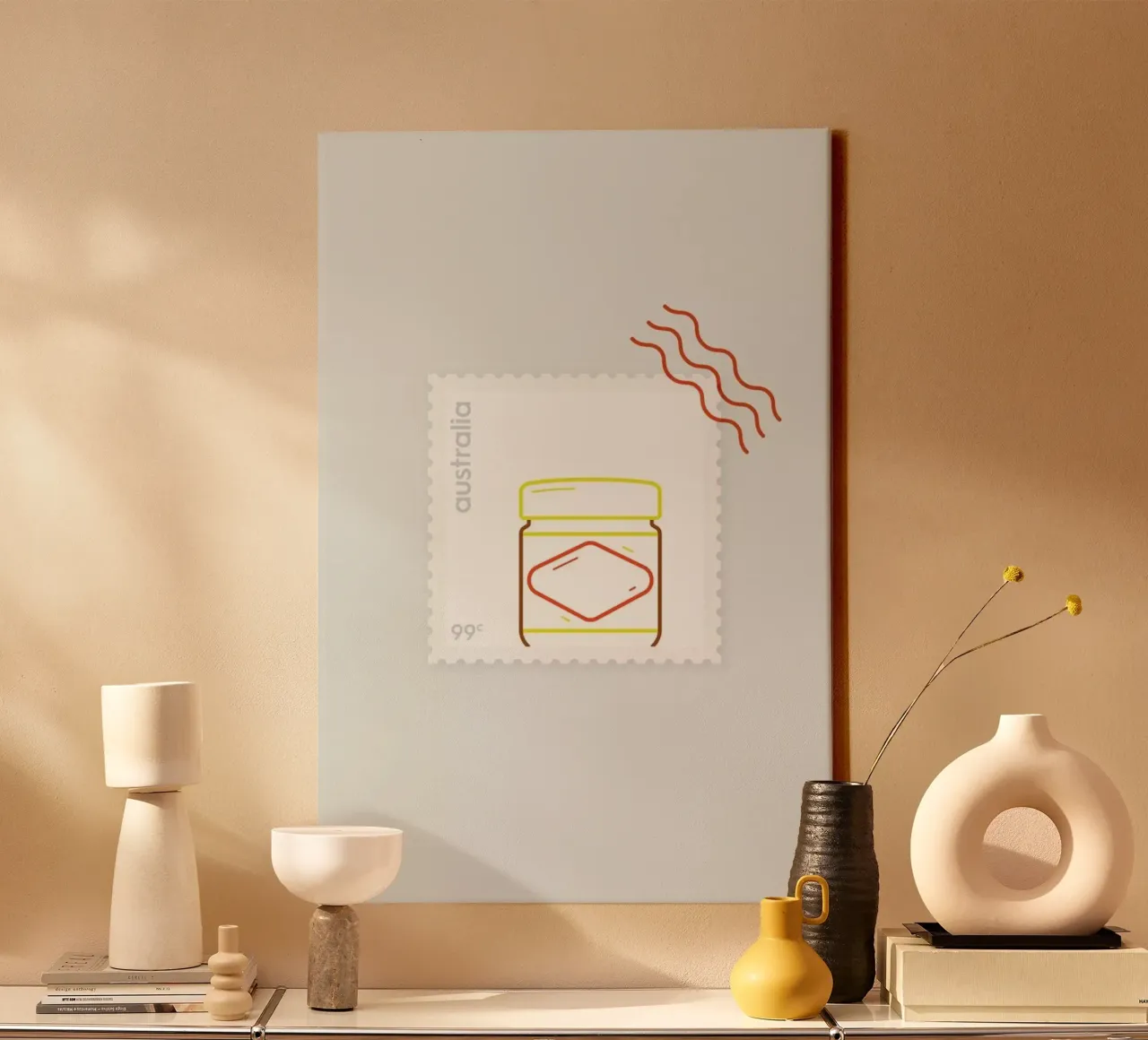 Vegemite tela da Dean Smith