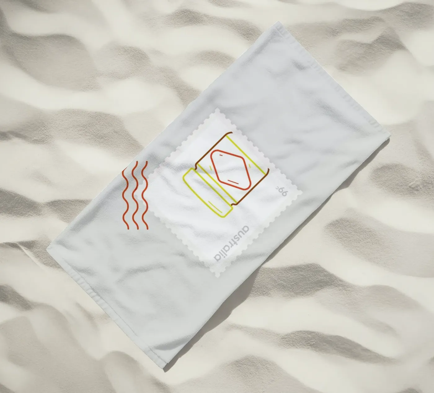 Vegemite strandhanddoek van Dean Smith